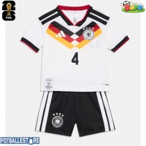 Tyskland Jonathan Tah #4 Hjemmedraktsett Barn VM 2026 Kortermet (+ Korte bukser)